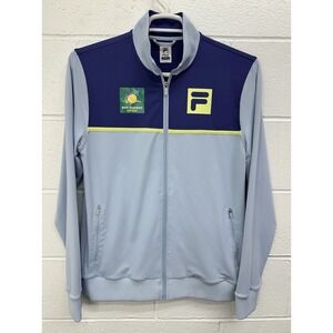 FILA Court Rafa Nadal Full Zip BNP Paribas Open Tennis Jacket Blue / Men's Small